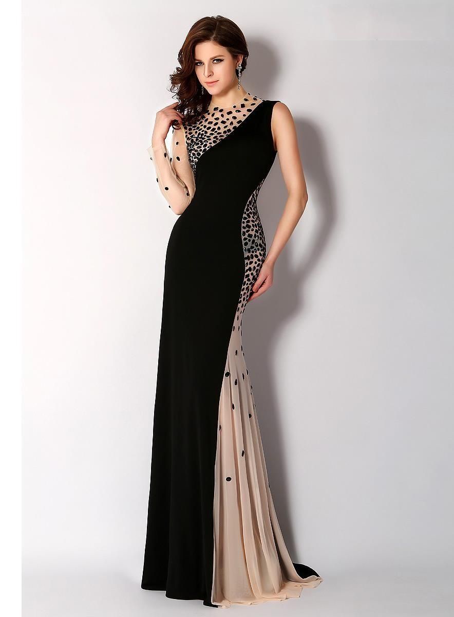 Long Black Party Dress Clearance, 58 