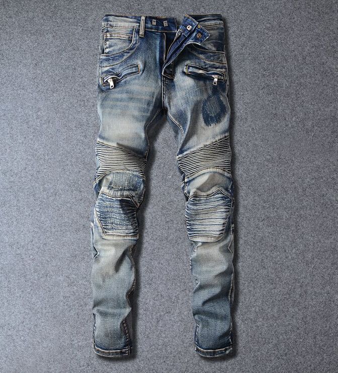 balmain designer jeans