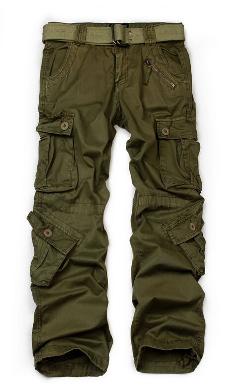 2020 Mens Classic Matchstick Baggy Pants Slant Pocket Cargo Pants SZ 29 ...