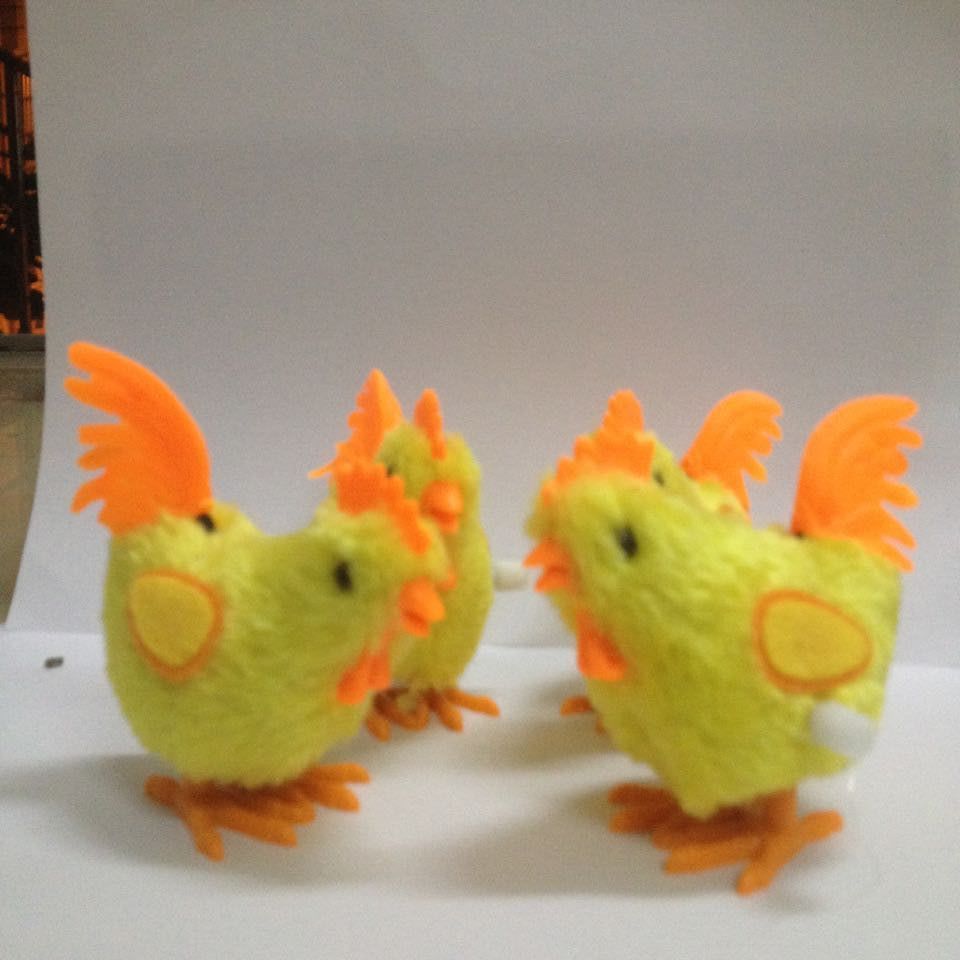 peluche coq bleu blanc rouge