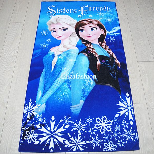 frozen bath towel