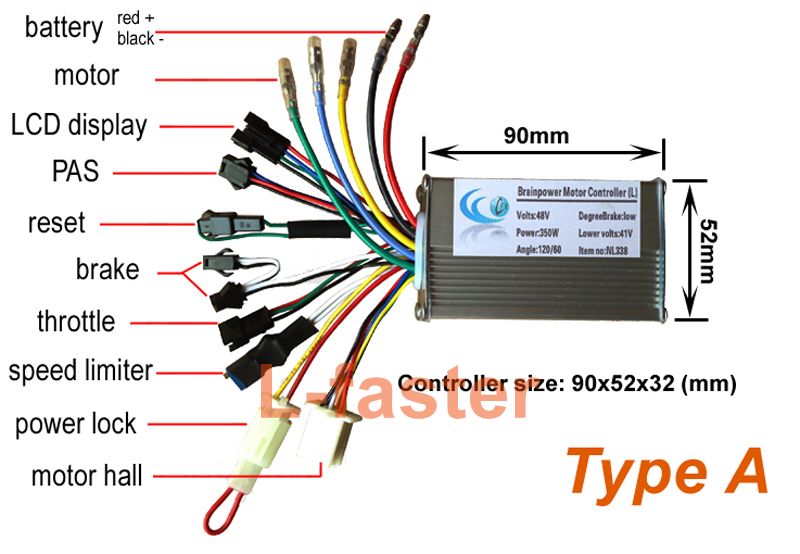 Brainpower Motor Controller 350w