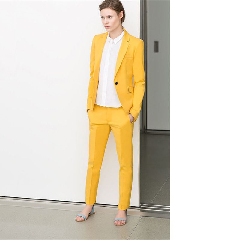 Suits Women Evening Pant Suits Female 