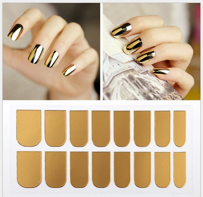 Grosshandel New Nagellack Nagel Aufkleber Abziehbilder Alle Post Euramerican Angelababy 16 Gold Und Silber Schwarz Metall Post Von Festive13 0 34 Auf De Dhgate Com Dhgate