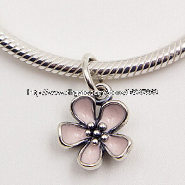 925 Sterling Silver Cherry Blossom 