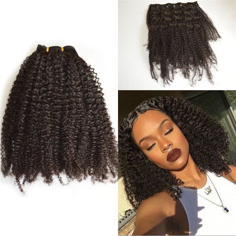 clip in natural hair extensions