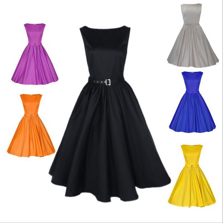 elegant swing dress
