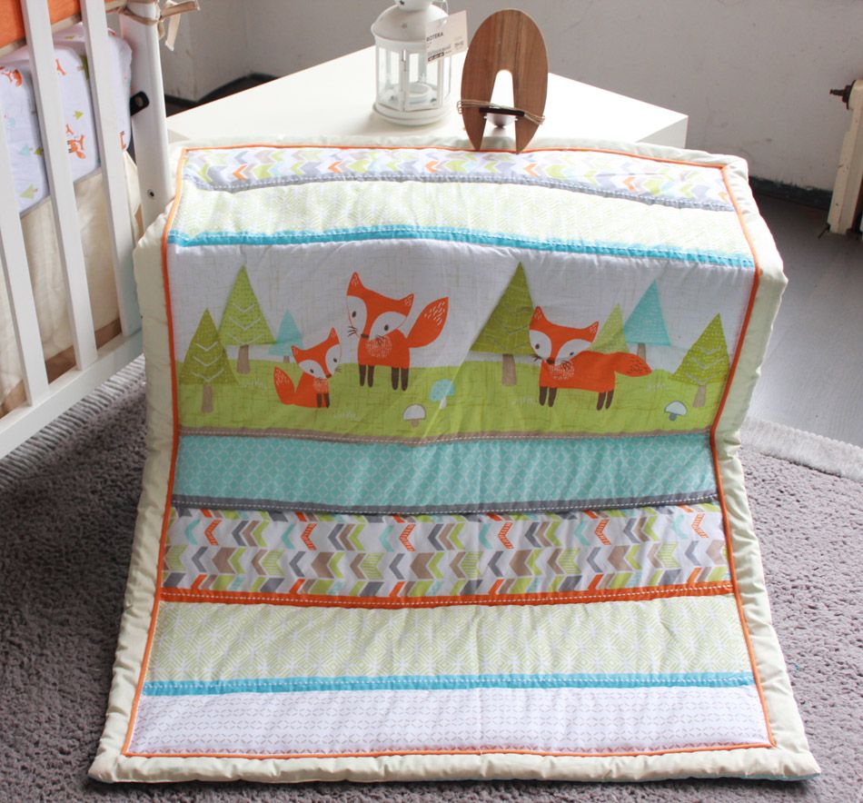 fox baby bedding