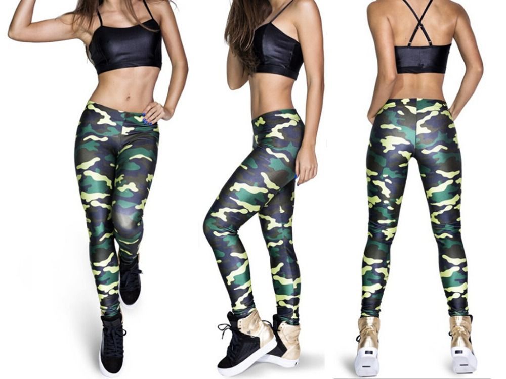 Acquistare Army Camouflage SOLDATO BRASILIANO Stampato Leggins 2014 Punk  Donne Leggings Fitness Inferiore Sports Leggings S16 19 Economico |  Consegna Veloce E Qualità | It.Dhgate