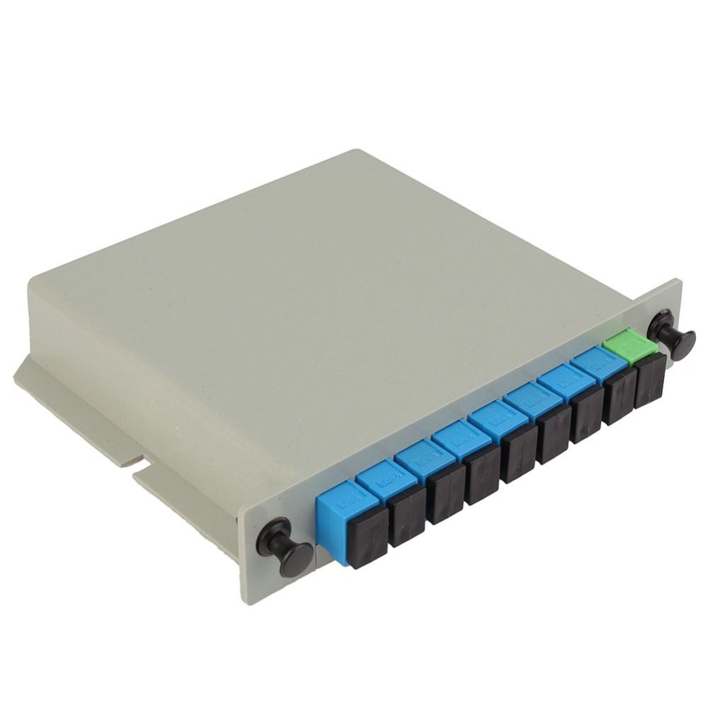 SC/UPC 1*4 Module PLC Fiber Optical Splitter SC/FC/ST/LC Connector PLC Splitter