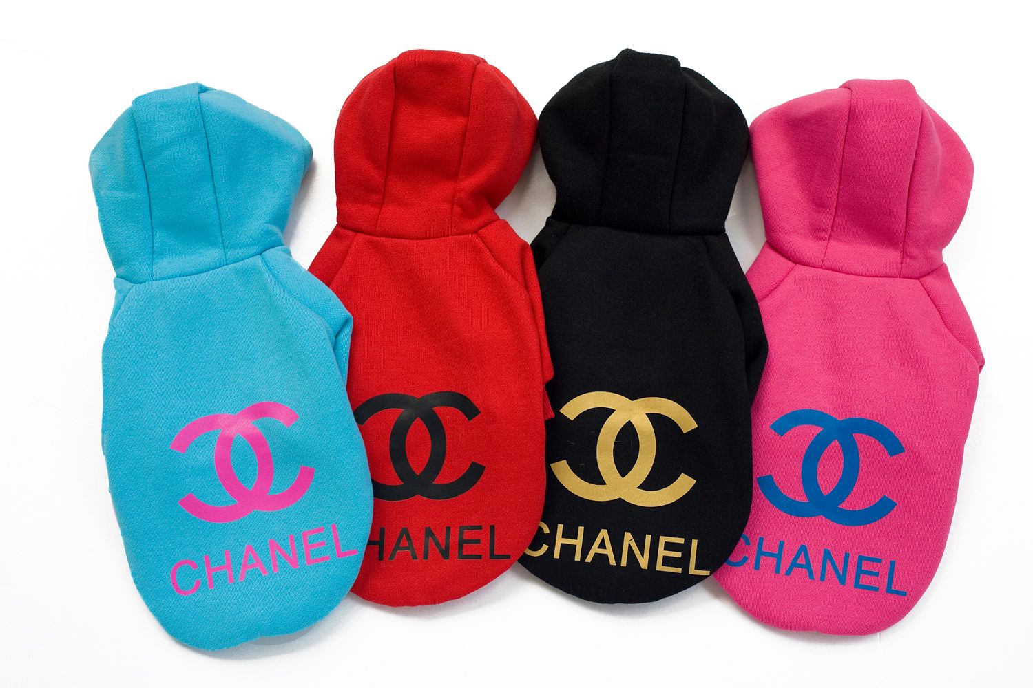 chanel dog sweater