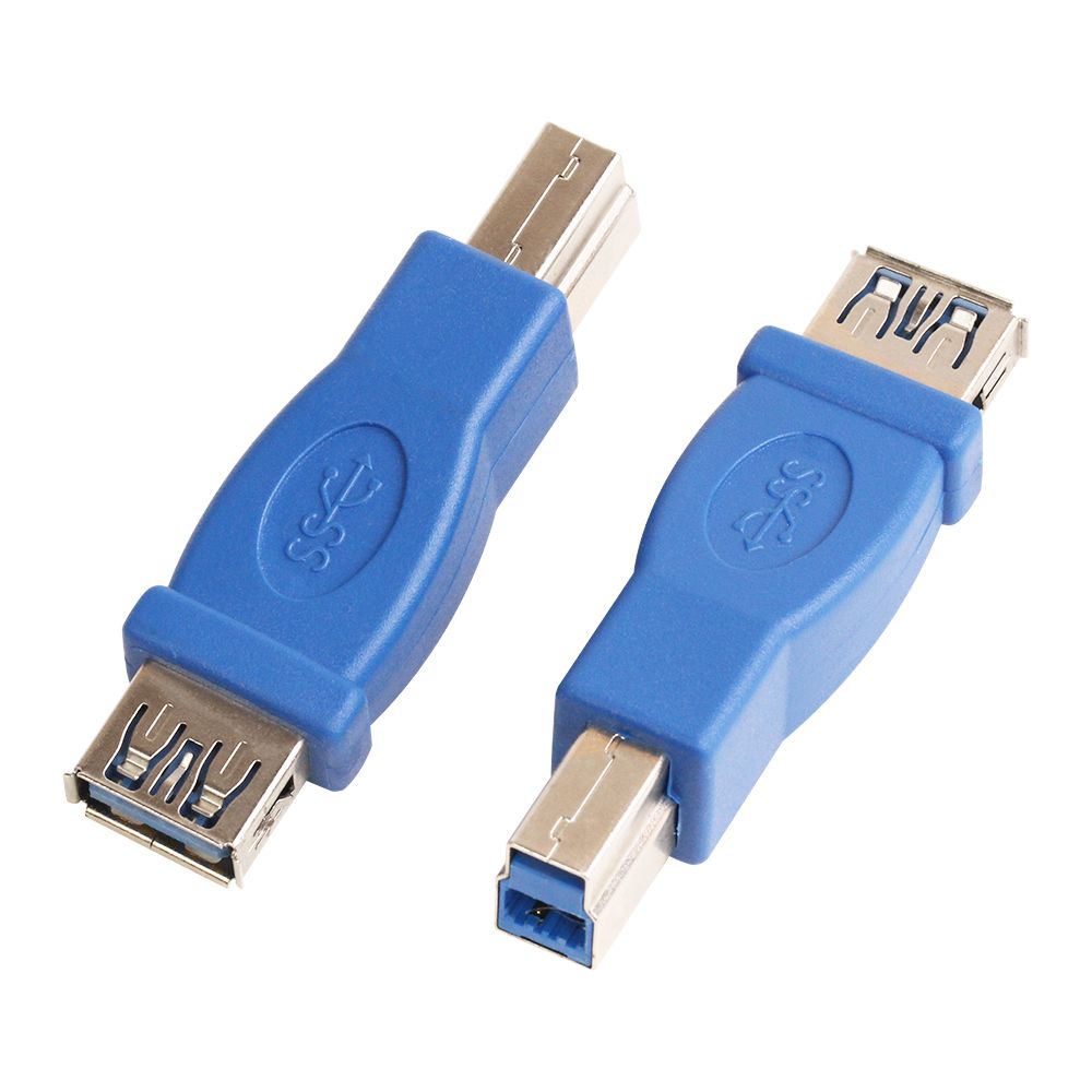 Lysee Data Cables premium USB 3.0 A Female to Printer B Female coupler adapter converters Lysee Data Cables premium USB 3.0 A Female to Printer B Female coupler adapter converters