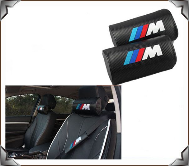 For BMW x5 x6 f15 e70 ///M Car Seat Rest Cushion Headrest Neck Pillow M Style LB For BMW x5 x6 f15 e70 ///M Car Seat Rest Cushion Headrest Neck Pillow M Style LB