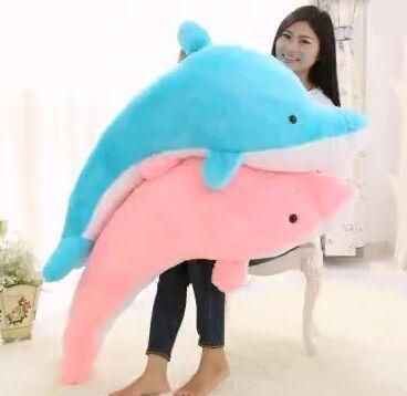 peluche de delfin gigante