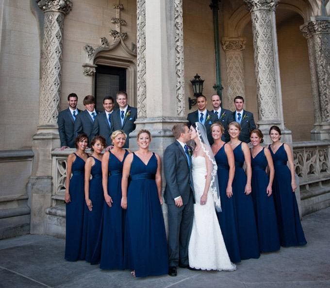 navy summer bridesmaid dresses