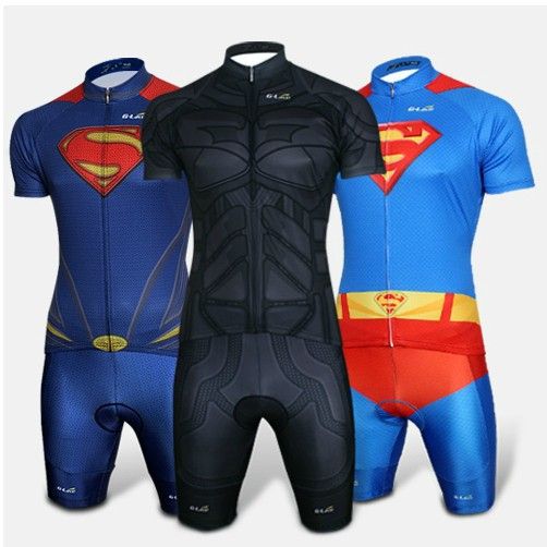 superman cycling jersey