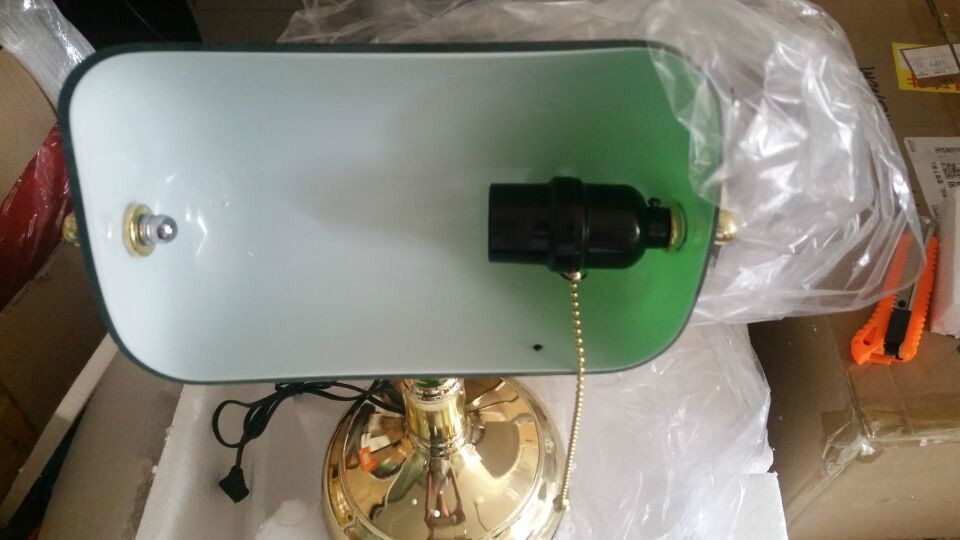 satin al vintage bank masa lambalari retro pirinc bankacilar lamba yesil cam abajur ofis calisma odasi masa lambalari masa lambasi tl1 163 52