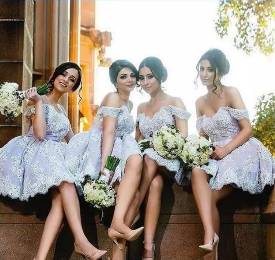 bridesmaid short dresses 2018