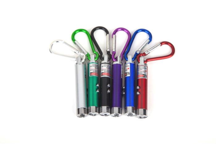 IR Laser Zeiger LED Minitaschenlampe UV Rücklicht Schlüsselkette CN 