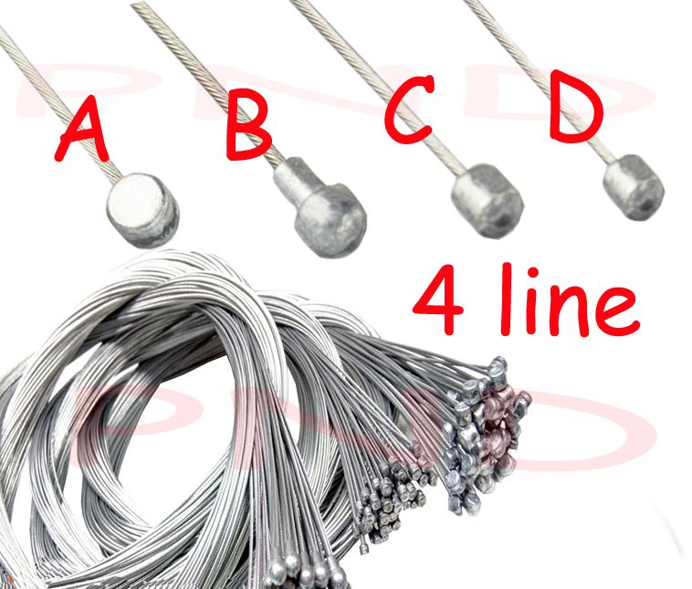 MTB Road Bike Front Rear Shift/Brake Line Cycling Brake Cable Core Inner Wire US MTB Road Bike Front Rear Shift/Brake Line Cycling Brake Cable Core Inner Wire US