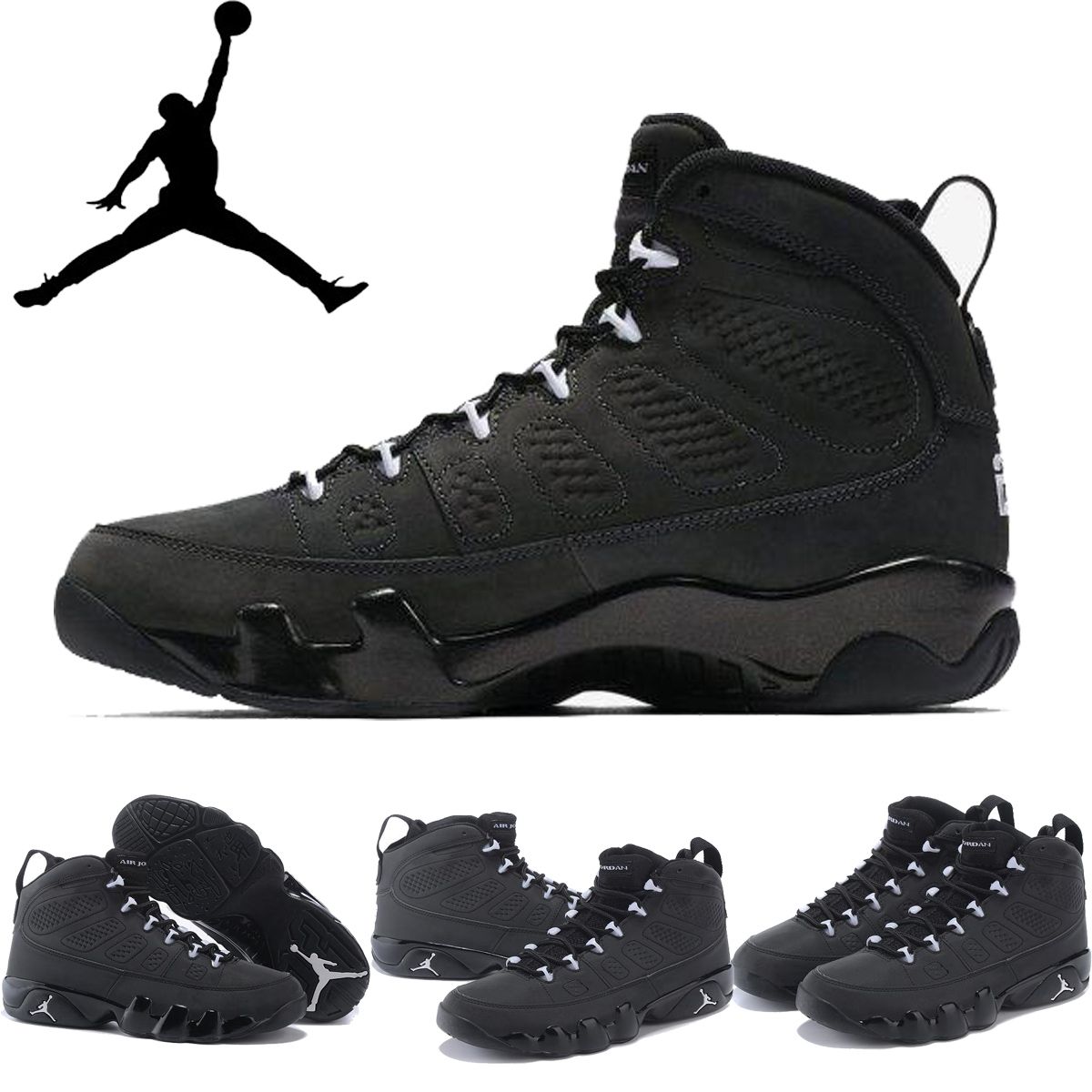 nike air jordan 9 retro anthracite