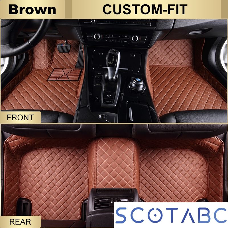 2019 Scotabc Leather Car Floor Mats For Subaru Forester Floor
