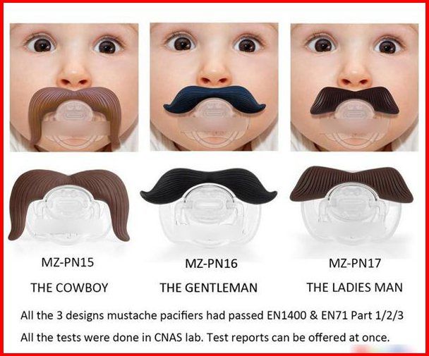 mustache soother