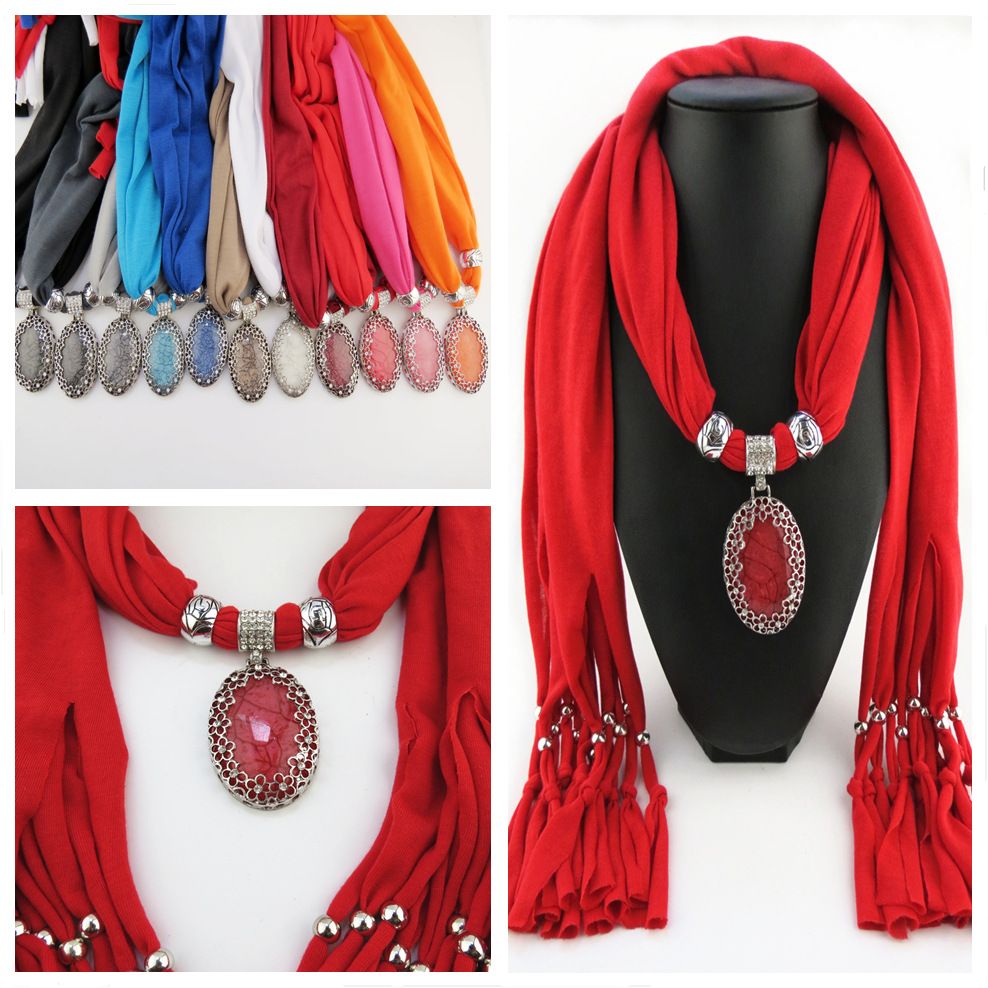Lady Winter Mix Alloy Stone Pendant Scarf Jewelry Beads Scarves Necklace Scarfs Ladies Freedhl E88l Pink Long - Pendant Scarf Necklace Jewelry Lady Winter Mix Alloy Stone Pendant Scarf Jewelry Beads Scarves Necklace Scarfs Ladies Freedhl E88l Pink Long - Pendant Scarf Necklace Jewelry