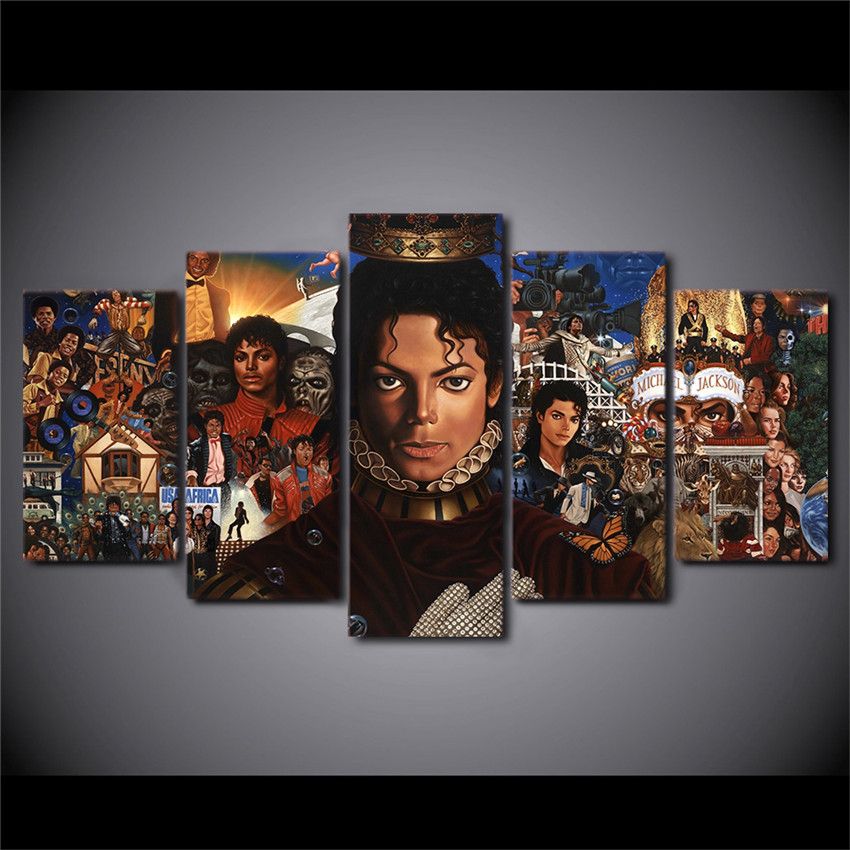 MICHAEL JACKSON ABSTRACT CANVAS PICTURE PRINT WALL ART HOME DECOR