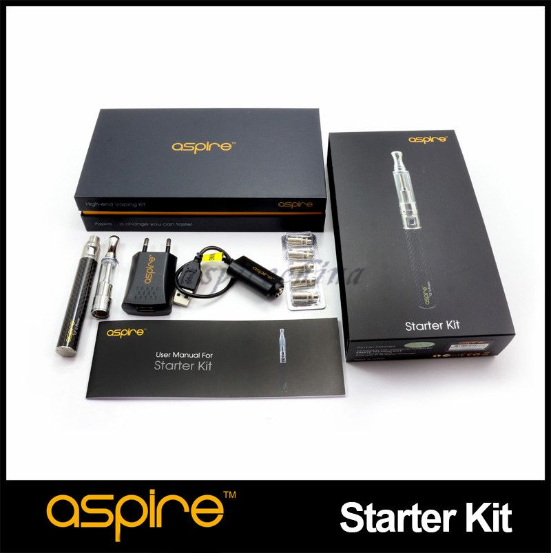 Original Aspire Starter Kit Vape Pen 900mAh CF G Power Battery And 1