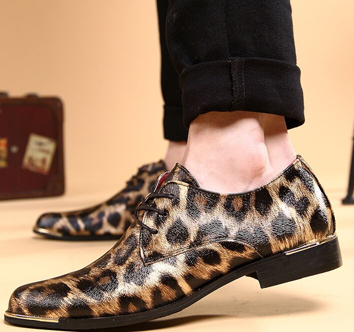 leopard print casual shoes