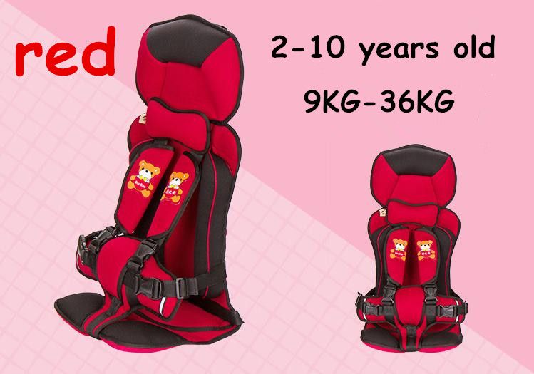 2019 Promotional Portable Car Seat For Travel Protection Sits Child Seats 4 Optional Color 2 10 Years Old Children From Wg361091752