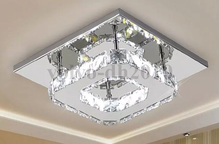 Plafoniere In Cristallo Moderne : Acquista moderna plafoniera di cristallo a led w apparecchio
