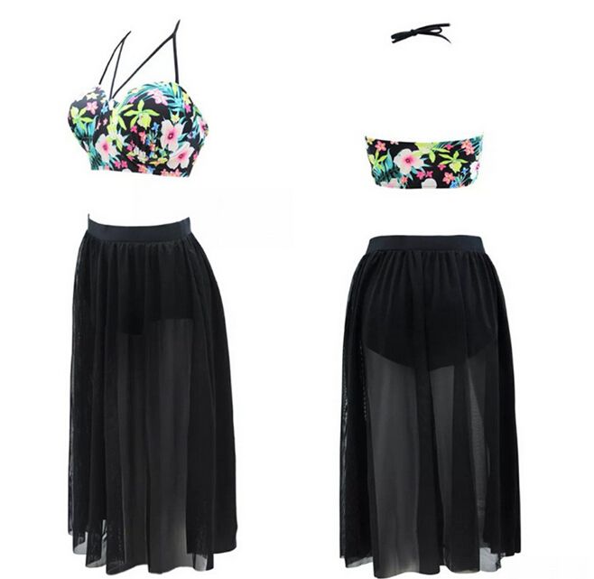 long skirted swimsuits