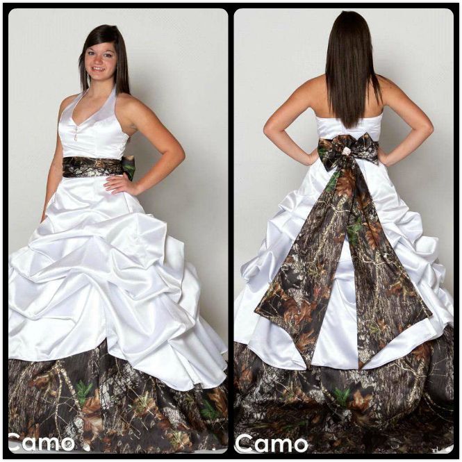 cheap plus size camo wedding dresses