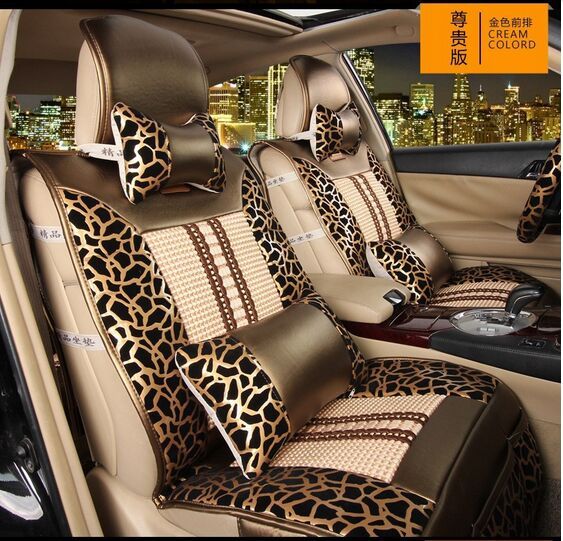leopard seat cushions
