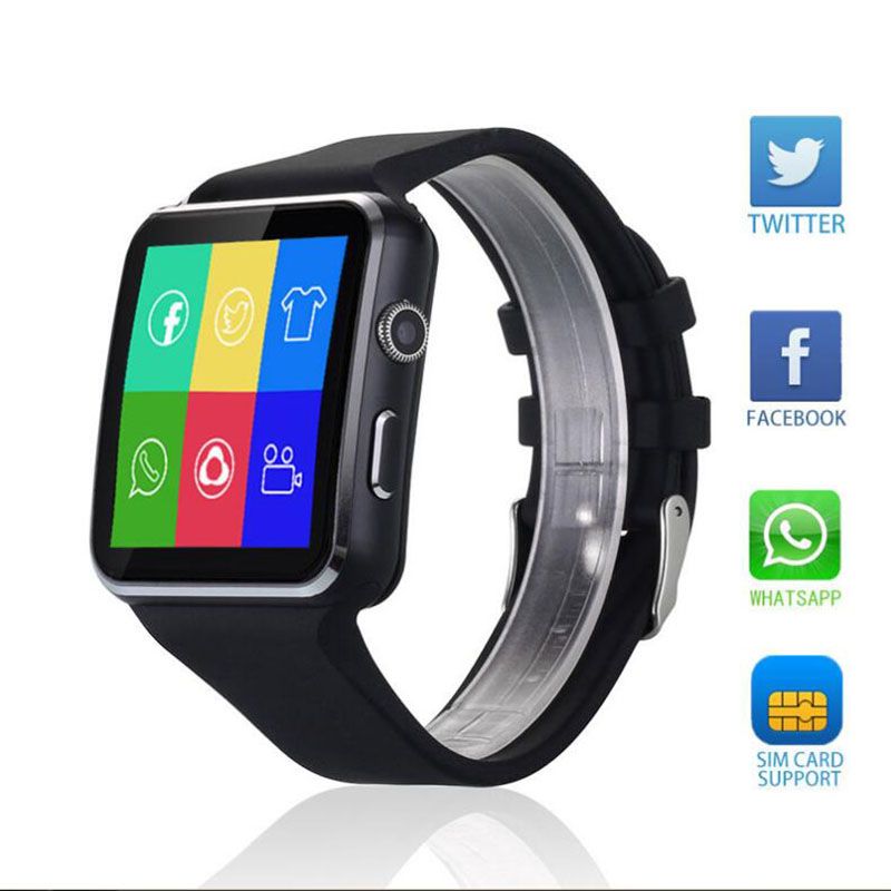 Ripley - RELOJ INTELIGENTE SMARTWATCH X6 ROSA
