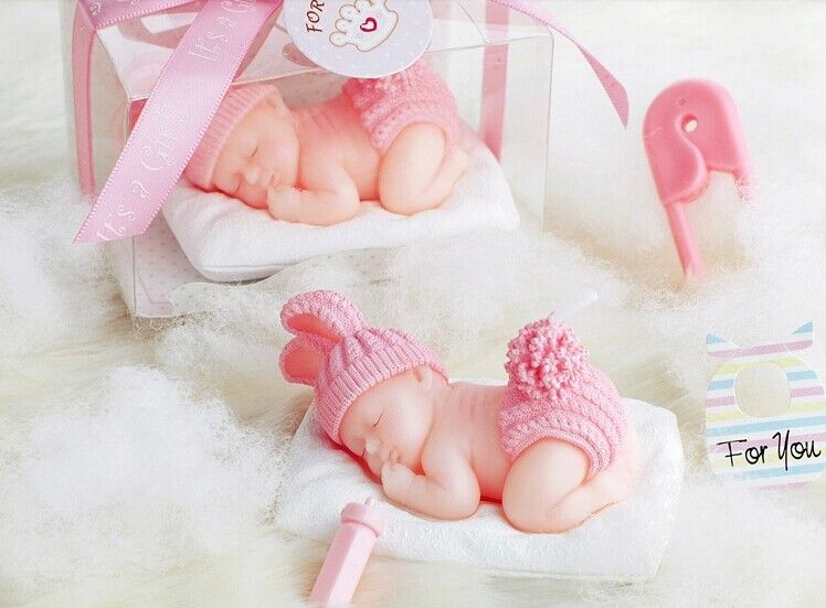 baby candle favors