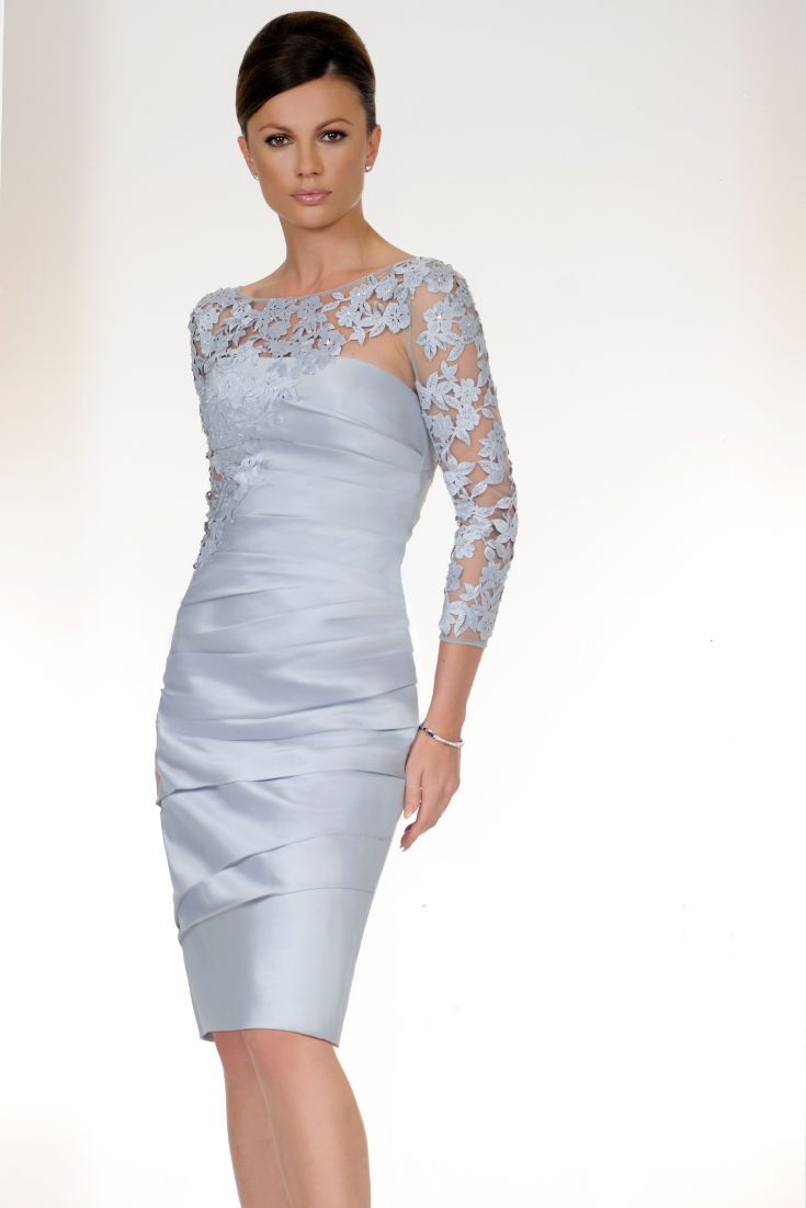 mother of the bride dress light blue