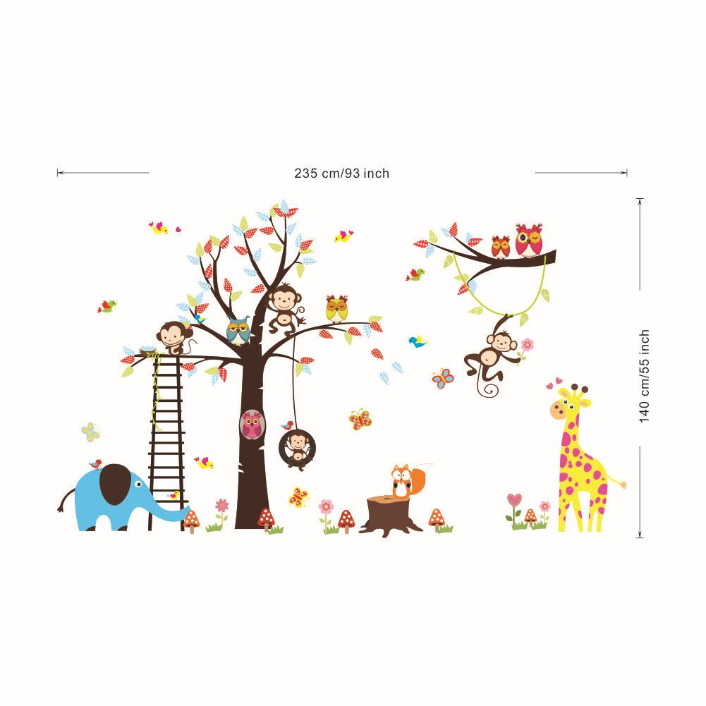 Amazing Owl Large amazing wall stickers vinyl decal Decor highest quality UK