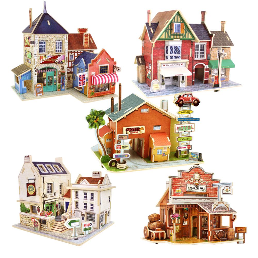puzzle house toy