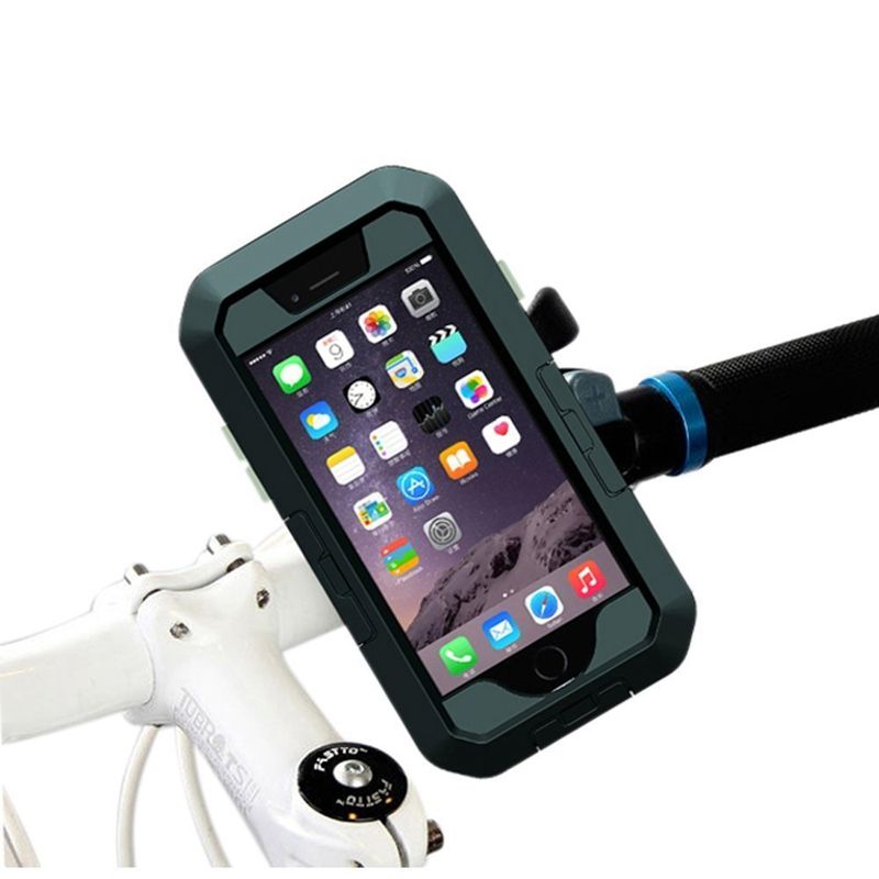 impermeable para teléfono Bicicleta Soporte para teléfono móvil Soporte de manillar iphone 6S