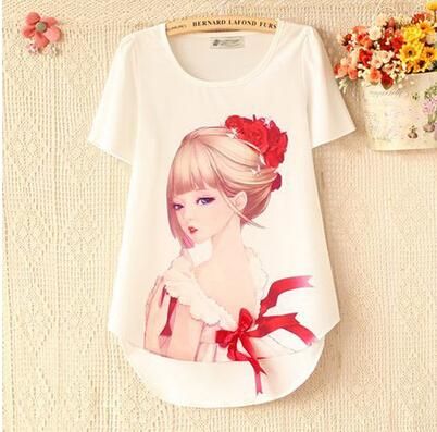 simple t shirt design for girl