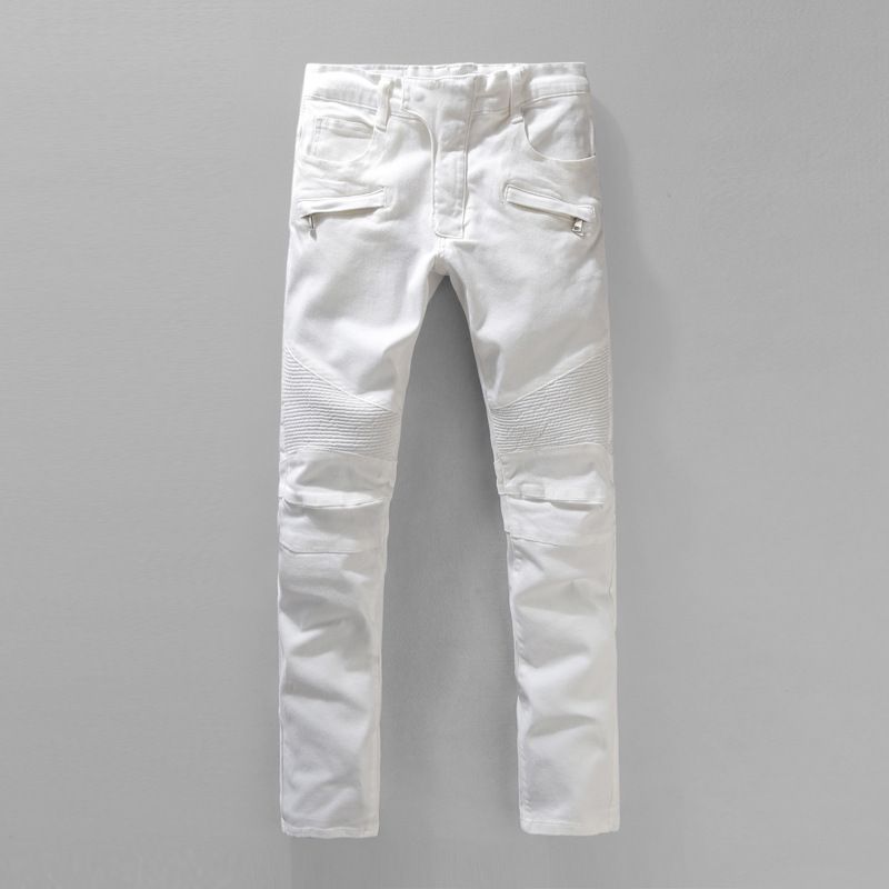 white moto jeans mens
