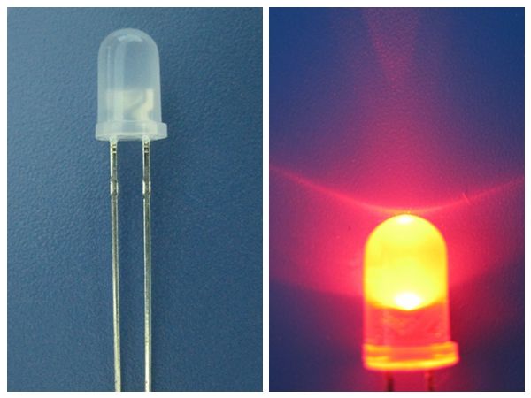 50 x LED 5mm Red Water Clear Ultra Bright FREE SHIPPING
