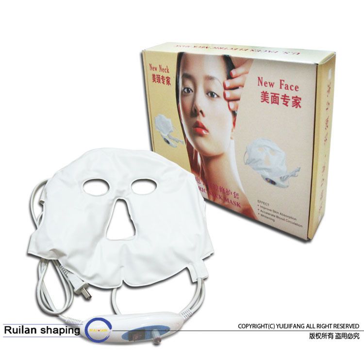 Far Infrared Electric Heated Face Mask Powerful Face Face Lift Device Acne Diminish Inflammation