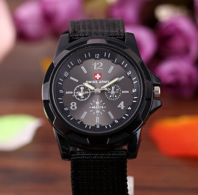 swiss army quartz watch