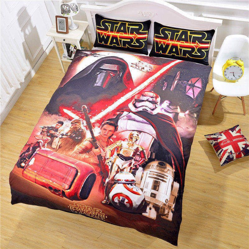 Fashion Star Wars Bedding Set The Force Awakens 3d Printed Home