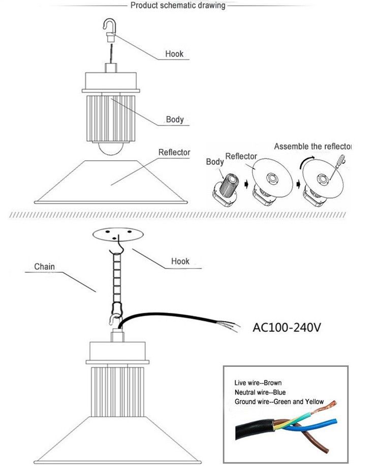 Led High Bay Light Wiring Diagram