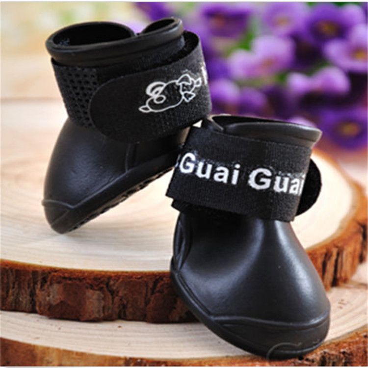 ful Dog Pet Boots Rubber Water Protective Pet Shoes Booties Waterproof Rain L005 From Tgliang623